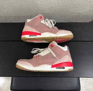 Air Jordan 3 Retro Rust Pink Womens Sneakers CK9246-600